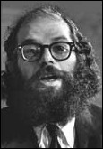 Allen Ginsberg was among the leftist social scene that surrounded John Lennon and Yoko Ono when they moved to New York City in the early 70s. John had known Ginsberg in the 60s and he once wanted everybody at a London party to "get naked." John replied, "The wifes are here, we don