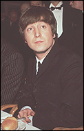 John Lennon at the Foyle's Literary Luncheon celebrating his first book, In His Own Write.