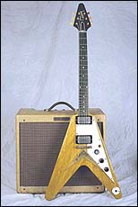 Gibson's Flying V guitar was heaven-sent for the psychedelic and heavy metal guitarists in the 60s, 70s and 80s.