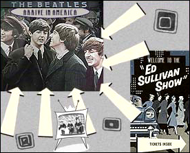 The Beatles appear on The Ed Sullivan Show for the first time on Sunday, February 9, 1964.
