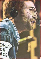 John Lennon sings Instant Karma! on the British music show Top of the Pops in 1970.