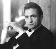Johnny Cash, the elder statesman of popular American music.