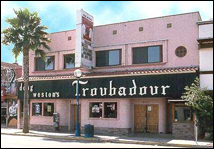 The Troubadour nightclub in Santa Monica, California played host to an amazing array of musical performers in the 1970s and 1980s. John Lennon and Harry Nilsson were thrown out of the club for behaving badly one night, garnering Lennon front page new stories around the world.