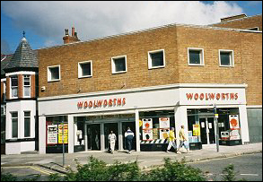 The Woolworth's store in Penny Lane, Liverpool, England. Cynthia Lennon worked here during her art college years (while she was John Lennon's girlfriend).