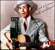 Hank Williams, the Father of Country Music influenced generations of country and pop singers.