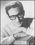 Buddy Holly was one of the biggest influences on John Lennon and Paul McCartney, giving them the ambition to start writing their own songs. Holly's hits include That'll Be the Day and Peggy Sue.