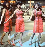 The Motown singing group, The Supremes.