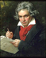 Composer Ludwig van Beethoven