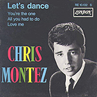 Chris Montez's album, Let's Dance. He started out sharing top billing with Tommy Roe, but The Beatles soon became the headline attraction in the tour.