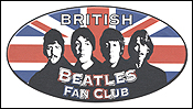 The logo for the British Beatles Fan Club.