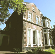 The house that hosted the Casbah Club in Liverpool, England. This was the home of Mona Best and her sons, among them Pete, who was drummer for The Beatles for several years before they reached worldwide fame.