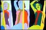 Art from the Lucy in the Sky with Diamonds section of The Beatles Yellow Submarine movie.