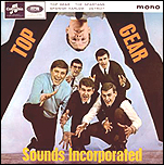 Sounds Incorporated EP cover. The group was an opening act for The Beatles of many occassions.