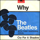 UK picture sleeve for The Beatles groovy beat instrumental, Cry For A Shadow.