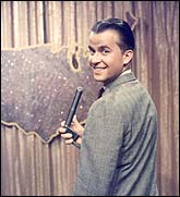 Dick Clark, the world's oldest teenager, hosted American Bandstand for several decades, at first in Philadelphia and then later in Los Angeles.