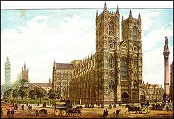 Westminster Abbey, London, England.