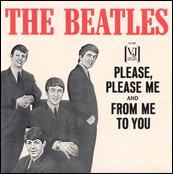 US picture sleeve for From Me To You, one of The Beatles most popular tunes.