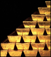 Bricks of gold.