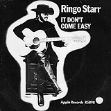 Picture sleeve for Ringo Starr's big hit, It Don't Come Easy.